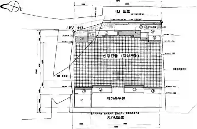 대맥아파트 배치도 이미지